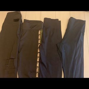 4 pair PINK leggings!